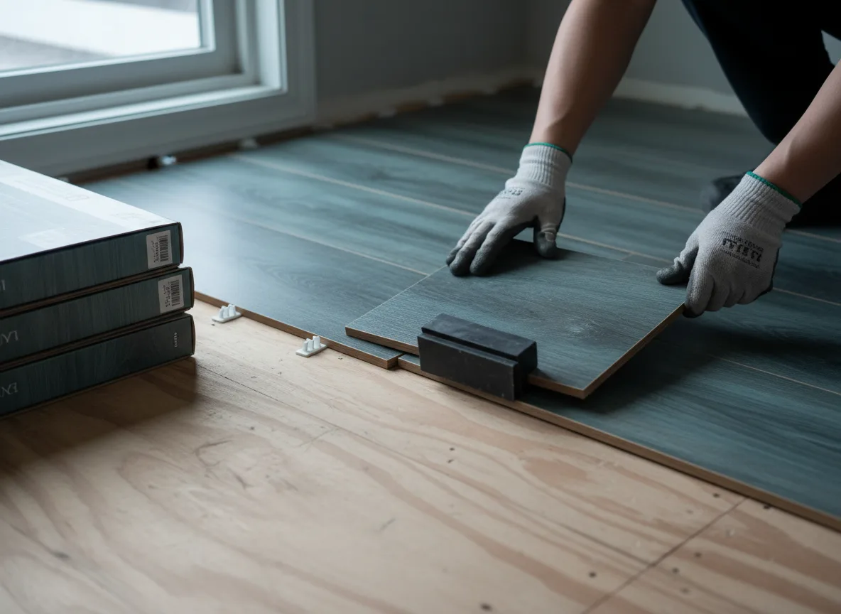 Luxury Vinyl Plank Installation company in Naples, ME
